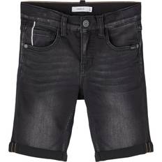 Name It Theo Shorts - Black Denim (13197327)