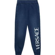 Versace Boys Logo Joggers Blue