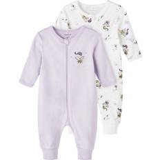 18-24M Pijamas Name It Mono de Dormir 2 Pack Orchid Petal