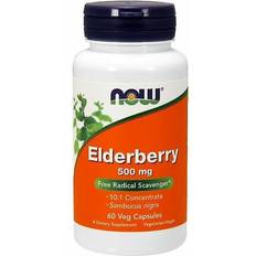 Now Foods Elderberry 500mg 120 stk