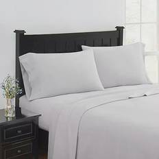 London fog sheets London Fog Solid Flannel Bed Sheet Gray (243.84x175.26cm)