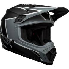 Bell Casco de Cross MX-9 Mips Twitch Negro Mate-Gris-Blanco