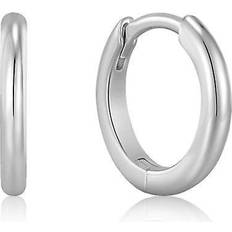 Smooth Huggie Hoop Earrings E035-14H