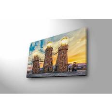 Decorative canvas with Led Maleri 45x70cm