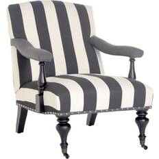 Casters Lounge Chairs Safavieh Devona Lounge Chair 35"