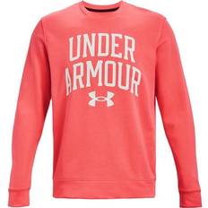 Herre - Pink - Træningstøj Sweatere Under Armour Rival Terry Big Logo træningshættetrøje Herrer Hoodies og Sweatshirts