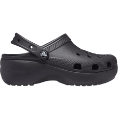 Crocs Schwarz Pantoletten Crocs Classic Platform Clog - Black