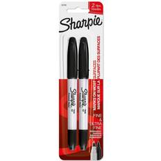 Arts & Crafts Sharpie 2pk Permanent Markers Twin Tip Black