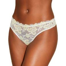 Cosabella Savona Low Rise Thong - Mignonette/White