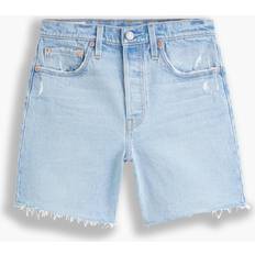 Levi's 501 Mid Thigh Short Tango Crus Light Indigo - Women's