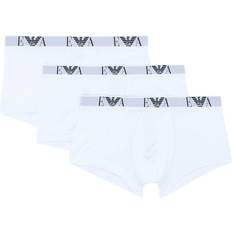 Emporio Armani Retro Shorts för Män - Vit