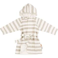 18-24M - Jungen Morgenmäntel Done By Deer Badekåbe GOTS Stripes Powder 1-2