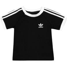 1-3M Tops adidas Infant 3-Stripes Tee - Black/White (H35545)