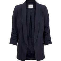 Bleu - Femme Blazers Pieces Bosella Blazer - Night Sky