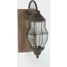 Wood Wall Lamps Litton Lane Wall Sconce Wall Flush Light 5"