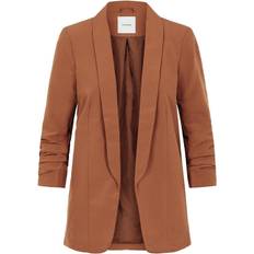 XXL Blazer Pieces Bosella Blazer - Mocha Bisque