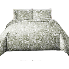Pointehaven Boho Duvet Cover Green (269.24x233.68cm)