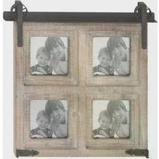 Square Photo Frames Litton Lane Farmhouse Wall Photo Frame 18x18"