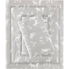 Textiles Woolrich Flannel Bed Sheet Gray (274.32x)