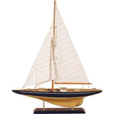 Coastal Sail Boat Sculpture