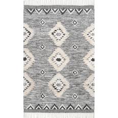 Wool Carpets Nuloom Savannah Moroccan Gray 48x72"