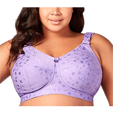 Clothing Elila Sidney Jacquard Wire Free Bra - Lilac