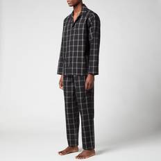 Sølv Nattøy HUGO BOSS Urban Long Pyjama - Svart Bomull