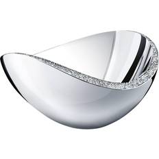 Swarovski Minera Silver Tone Bowl 14.5cm