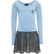 Gymnastik Kjoler Børnetøj Hummel Elsa Gymsuit - Airy Blue (213706-6475)