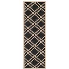 Safavieh Courtyard Margot Beige, Black 160.02x231.14cm