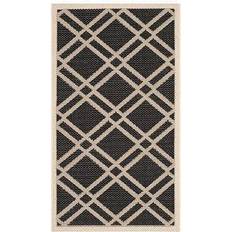 Safavieh Courtyard Margot Beige, Black 121.92x170.18cm