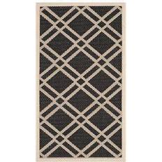 Safavieh Courtyard Margot Beige, Svart 121.92x170.18cm