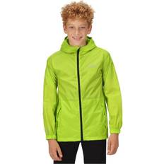 Yellow Jackets Children's Clothing Regatta Kid's Pack It III Waterproof Packaway Jacket - Bright Kiwi