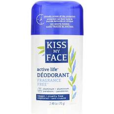 Kiss My Face Active Life Fragrance-Free Deo Stick 70g