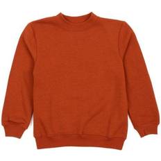 Boys Sweatshirts Leveret Boho Solid Color Pullover Sweatshirt - Rust Orange (32455526645834)