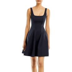 Staud Wells Mini Dress - Black