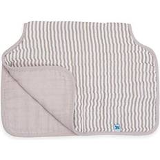 Drool Bibs on sale Little Unicorn Cotton Muslin Burp Cloth Grey Stripe