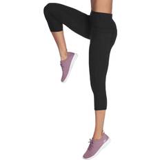 Pantalones & Shorts Skechers Go Walk High Waist Mid Legging en Negro - Mallas Fitness Mujer talla