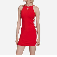 Adidas Originals Slim Cut Summer Dress - Red