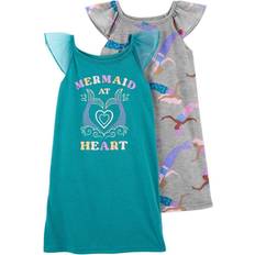 Jersey Nightgowns Children's Clothing Carter's Mermaid Nightgowns 2-pack - Multi (V_3N048710)