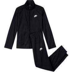 Solid Colours Tracksuits Nike Kid's NSW Poly Tracksuit - Black