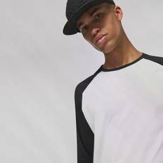 Oakley Herre T-shirts Oakley Relax Raglan 3/4 Tee M - Off White/Black