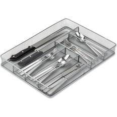 Silver Besticklådor Honey Can Do 6-Compartment Drawer Organizer Besticklåda