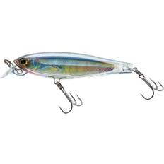 Yo-Zuri 3DS Minnow Svävande Fiskedrag 10 cm Holografisk Ghost Shad