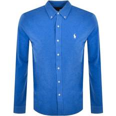 Meshdetaljer Skjorter Polo Ralph Lauren Featherweight Shirt - Blue