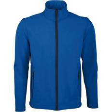 Sols SOLS Mens Race Full Zip Water Repellent Softshell Jacket (Black)