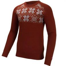 Ulvang Neuleet Ulvang Men's Rav Kiby Roundneck Arabian Spice/Grey Melange