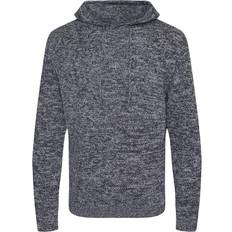 Ecologie Adults Unisex Iguazu Knitted Hoodie (Heather/Charcoal)