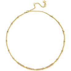 ChloBo Soulful Rays Citrine Choker Necklace - Gold