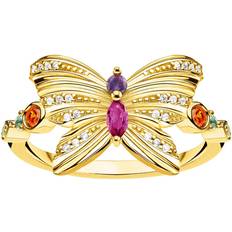 Thomas Sabo Ringe Thomas Sabo Ring butterfly multicoloured TR2285-488-7-54